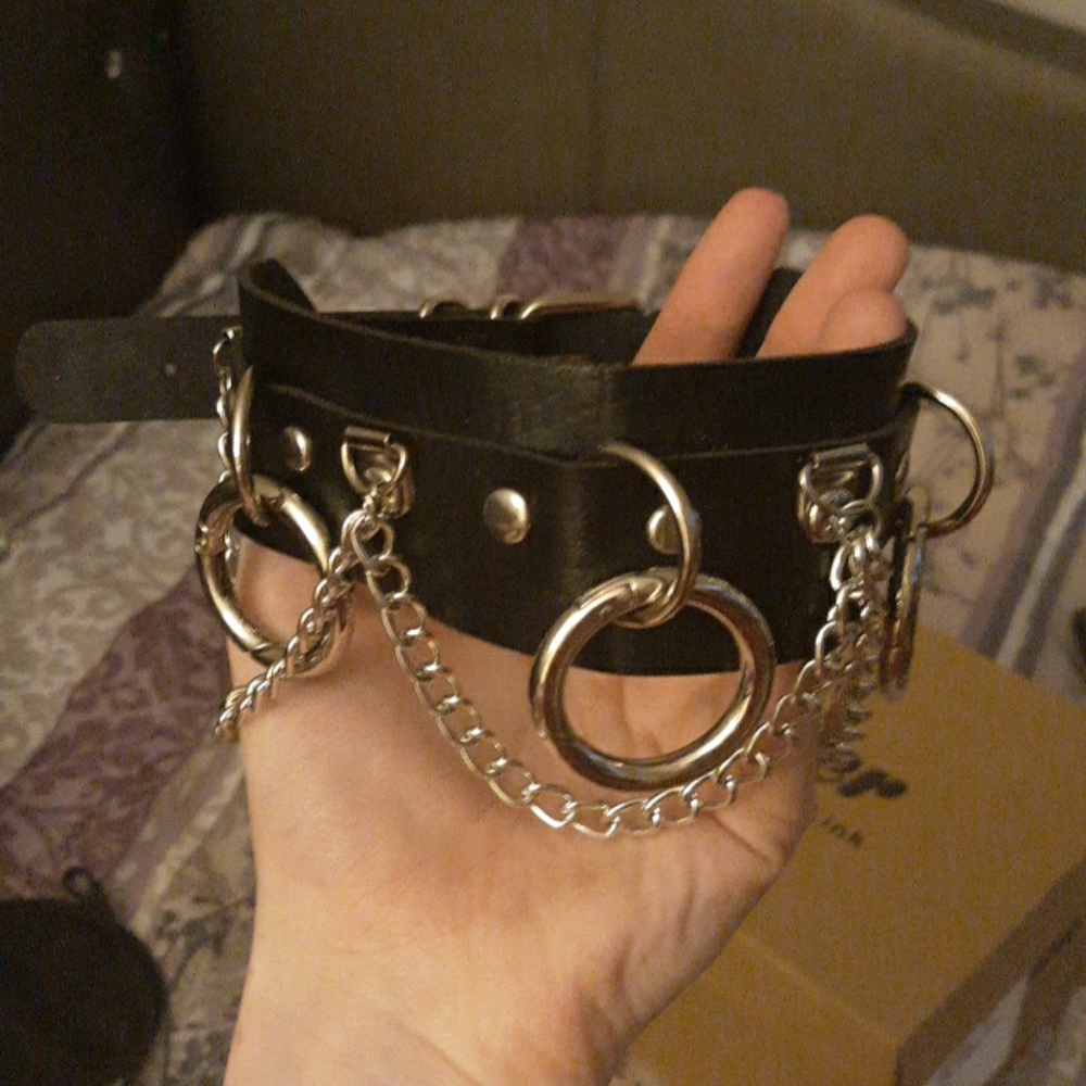 Chocker goth necklace